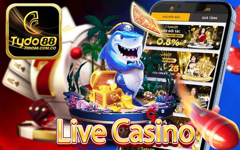 Sản phẩm game tại live casino Tydo88 phong phú